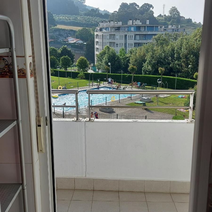 Soleado Piso Con Garaje Y Piscina A 8' Centro Apartment Castro Urdiales Exterior foto